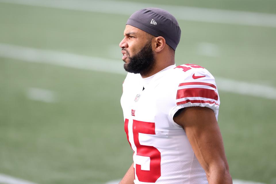New York Giants WR Golden Tate against the Seattle Seahawks