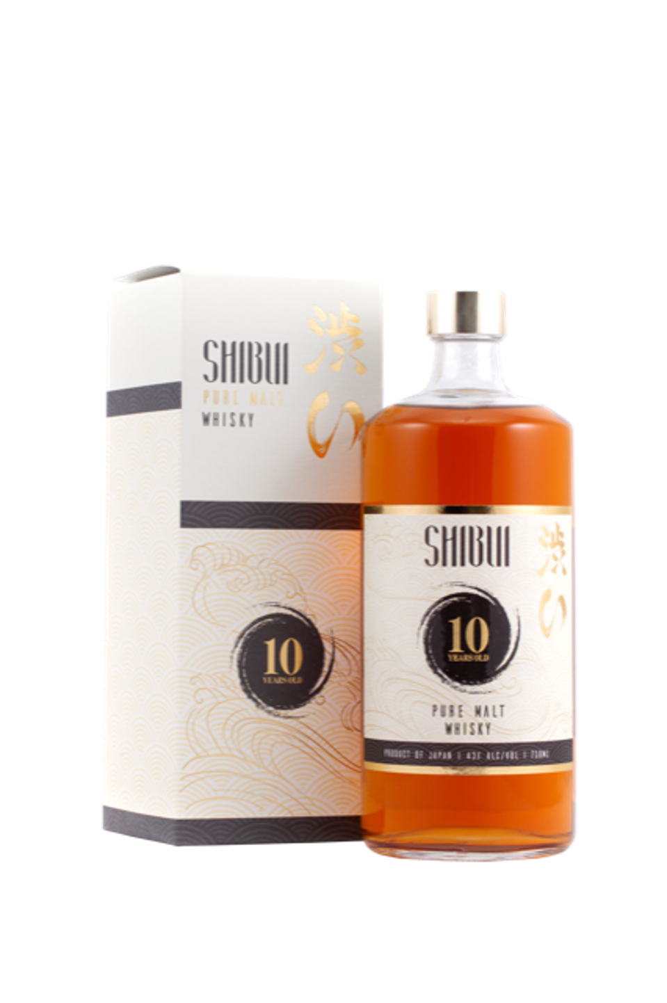 A bottle and box of Shibui whisky.