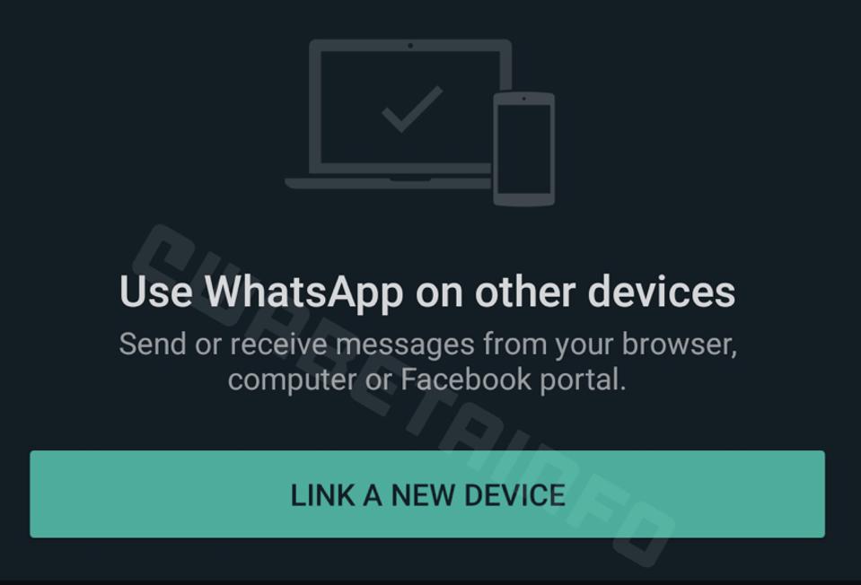 WhatsApp linked devices