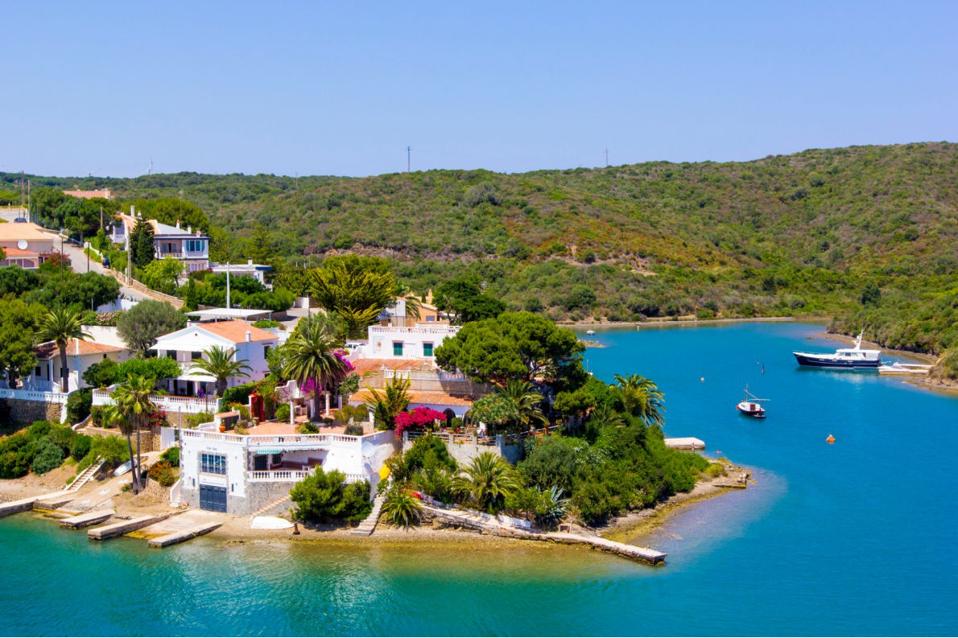 A view of Menorca, one of Spain's Balearic islands