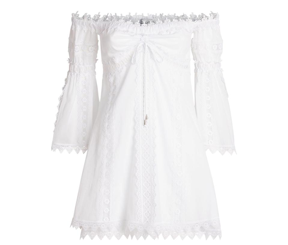 Campana Off-The-Shoulder Mini Dress by CHARO RUIZ IBIZA