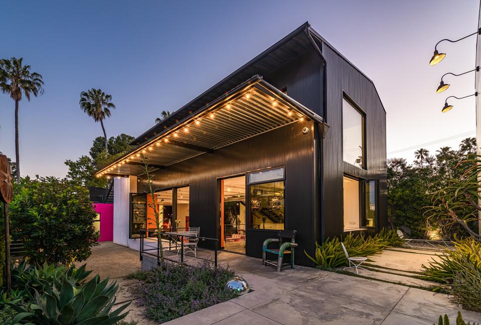 venice beach home modeled after bergamot station and austin sixth street bar 813 palms