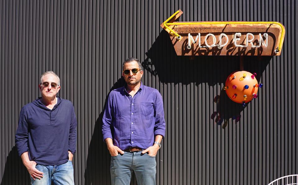 todd piccus venice beach patio art pieces neon 813 palms blvd