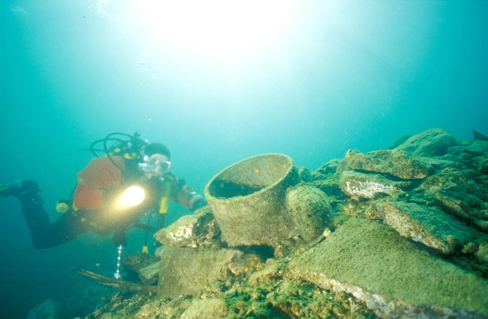 underwater