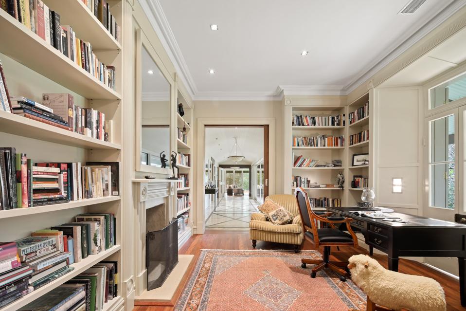 office/library inside 1235 West Portland Road Sydney, New South Wales, Australia