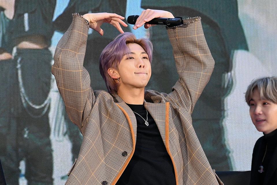 Rm BTS Singer RM Makes History With His New No. 1 Single
