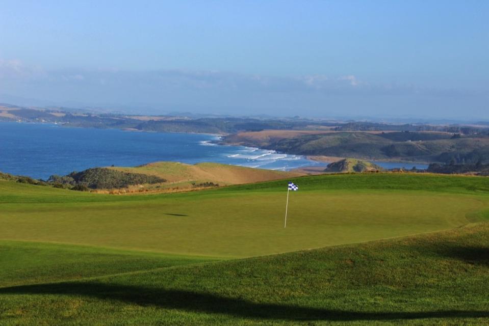 Golf course in New Zealand