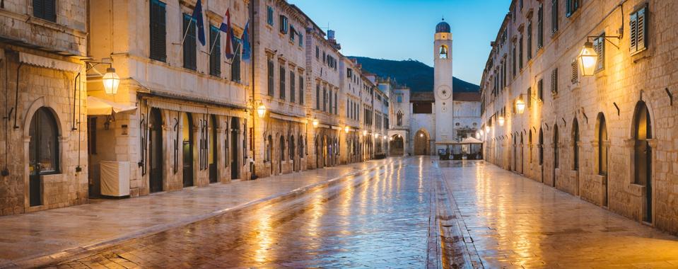 Stradun, the main street in Dubrovnik's Old Town.