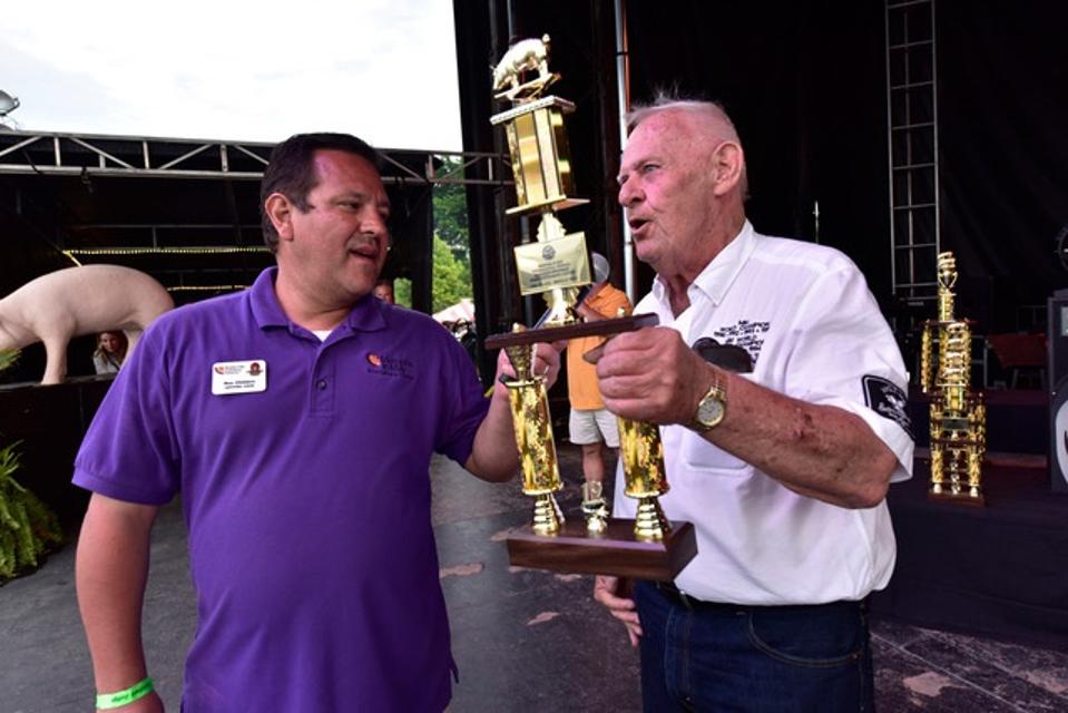 Mike Mills is a three-time grand champion at Memphis in May. He died in December 2020