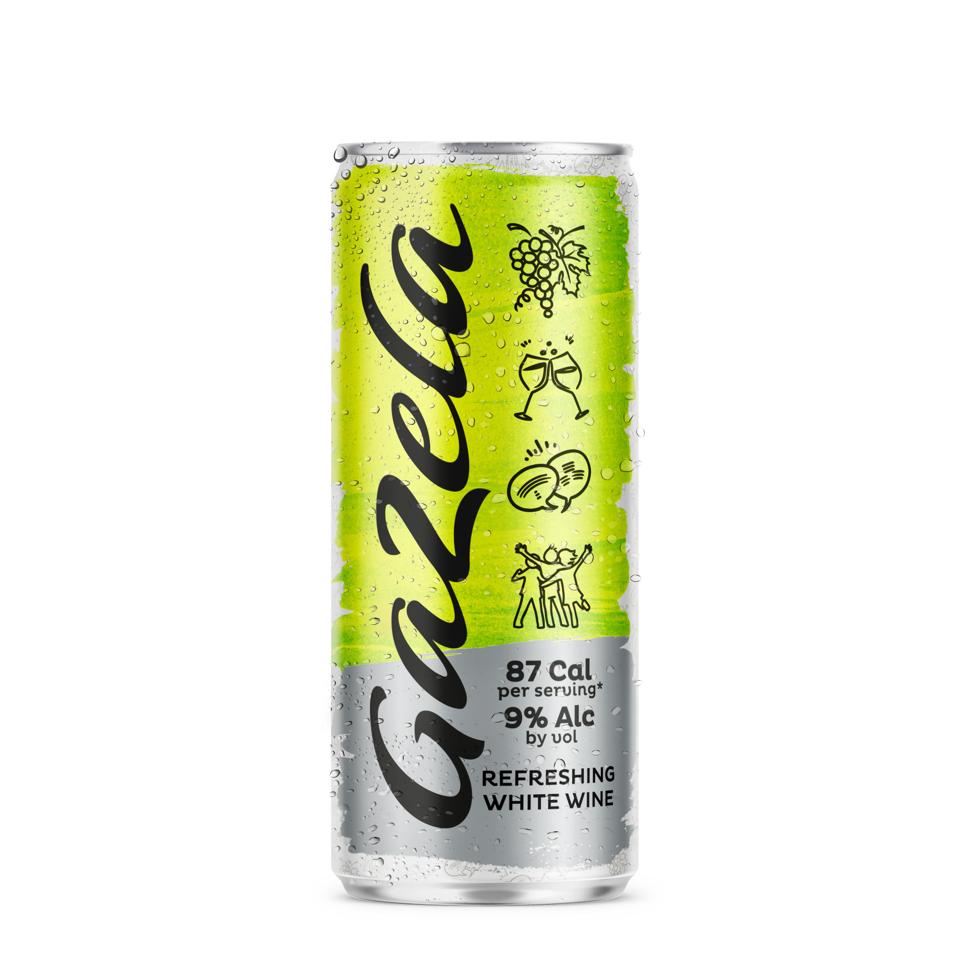 Gazela Vinho Verde wine in a can