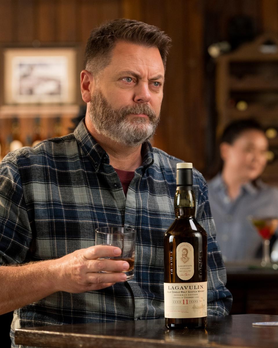 Nick Offerman with Lagavulin Offerman Edition: Guinness Cask Finish