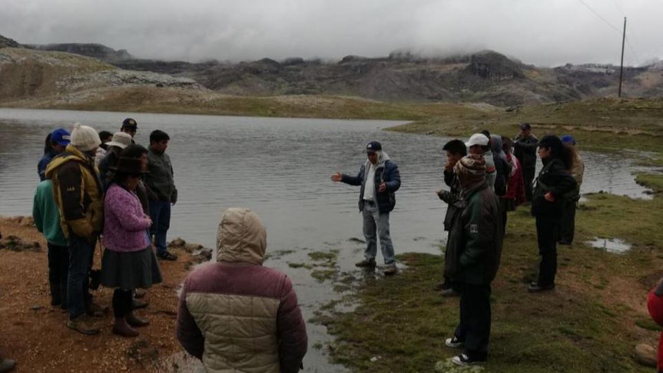 Rainwater harvesting systems are part of community based natural resource management by World Neighbors.