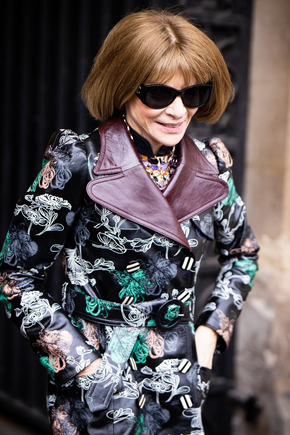 Vogue editor-in-chief Anna Wintour has impeccable work habits.