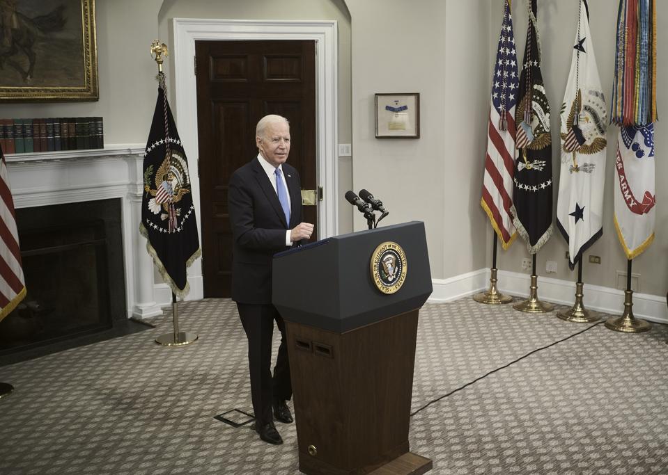 President Biden Delivers Remarks On Colonial Pipeline Hack