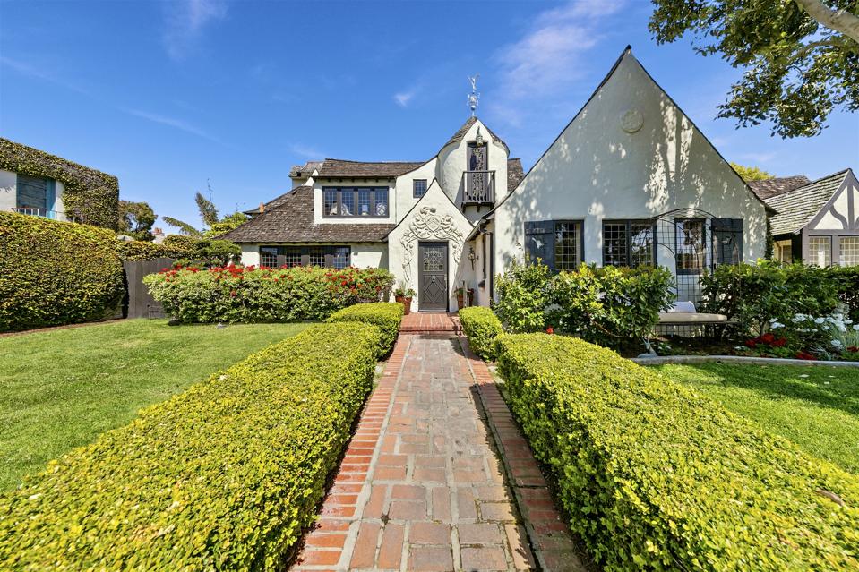 English Tudor Landmark Estate in historic La Jolla Beach Barber Tract