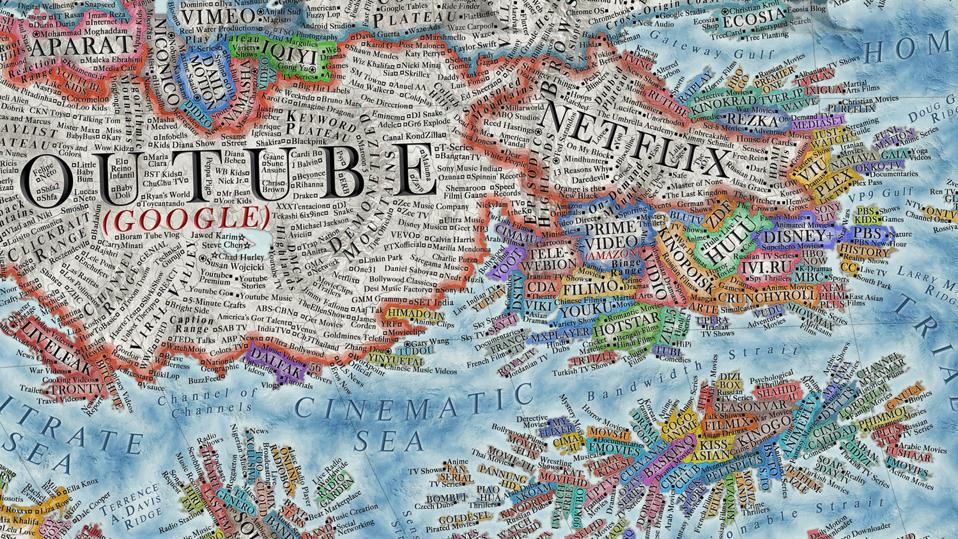 Check Out This Stunning Map Of The Internet