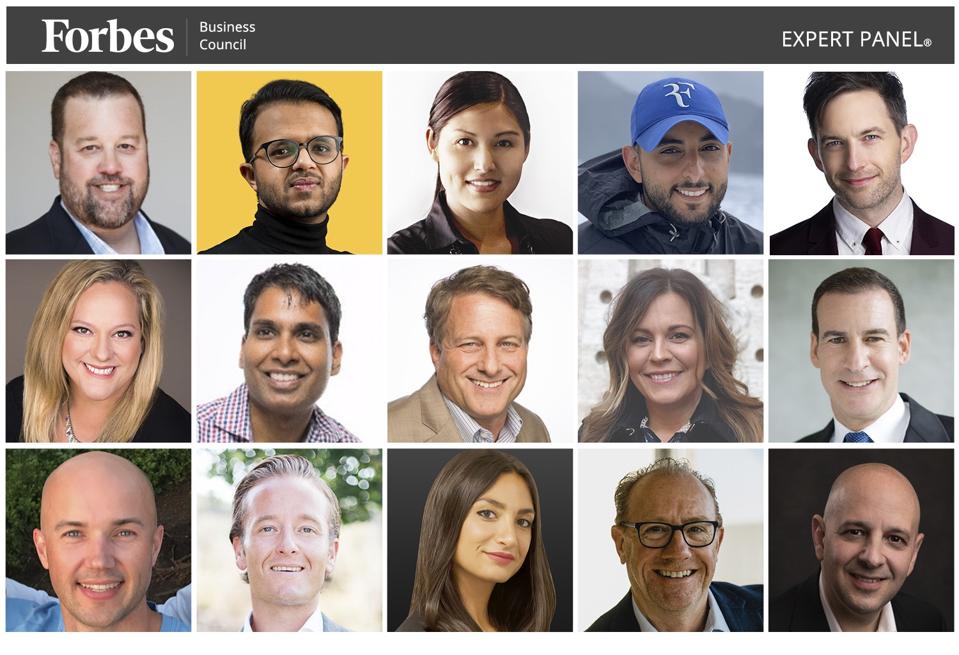 Photos of featured members.