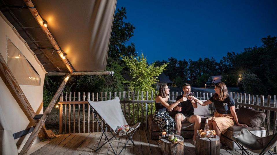 glamping tent