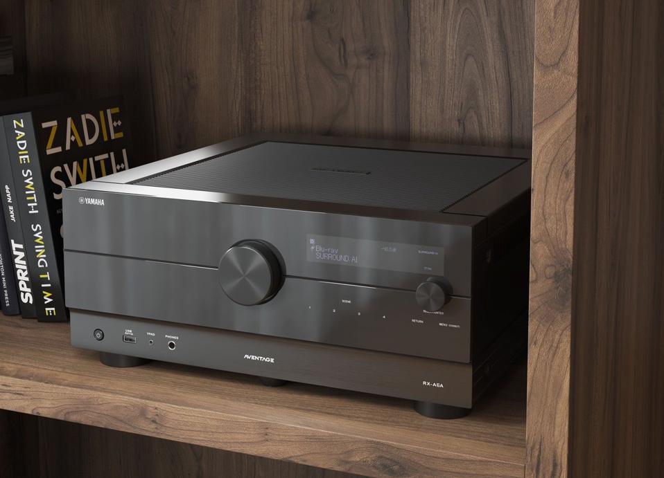 Close up of Yamaha RX-A6A