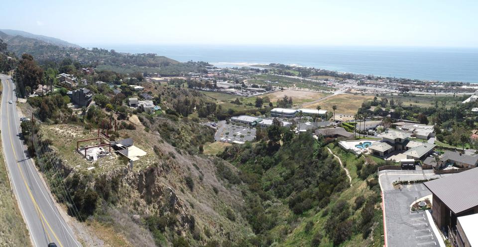 lot and ocean view 3338 Malibu Canyon Road Malibu, CA