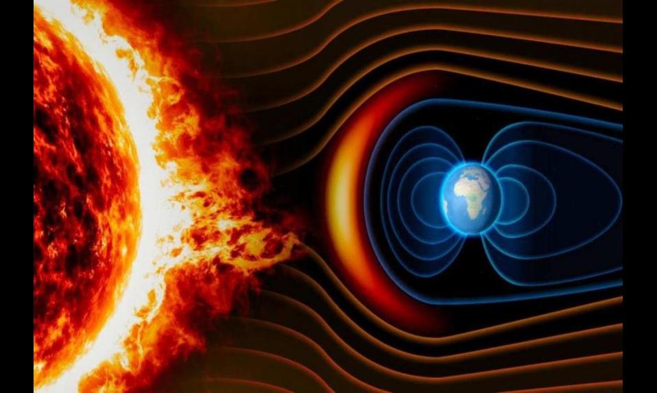 Just like we experience weather on Earth, there’s weather in space! The Sun may look very constant and quiet from Earth, but it's constantly spewing out a stream of particles called the solar wind. Space weather is activity on the Sun that can affect Earth and interact with our technology.