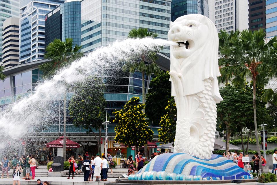 Merlion Statue Singapore