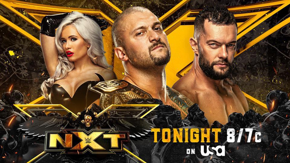 Karrion Kross vs. Finn Balor for the WWE NXT Championship.
