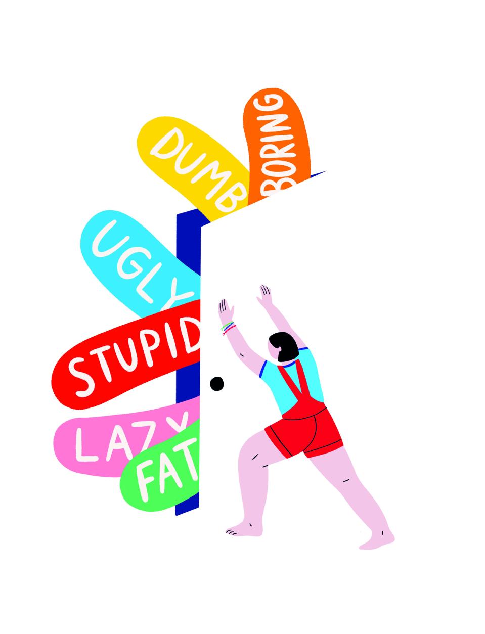 illustration of body acceptance