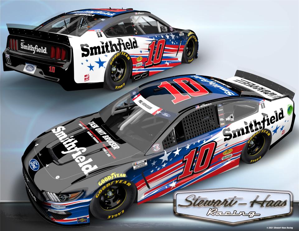 Aric Almirola will honor Michael Monsoor.