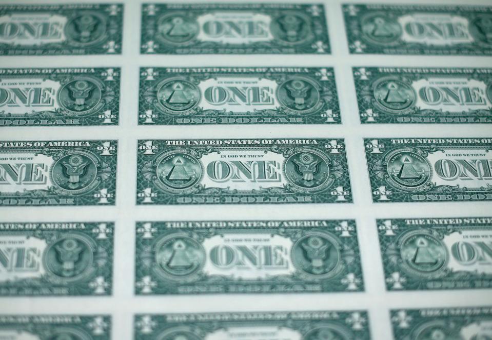 U.S. Bureau Of Engraving And Printing Oversees Dollar Bill Production