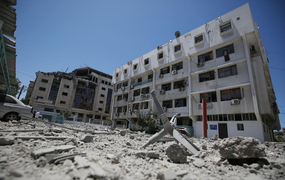 PALESTINIAN-ISRAEL-GAZA-CONFLICT-HEALTH-VIRUS