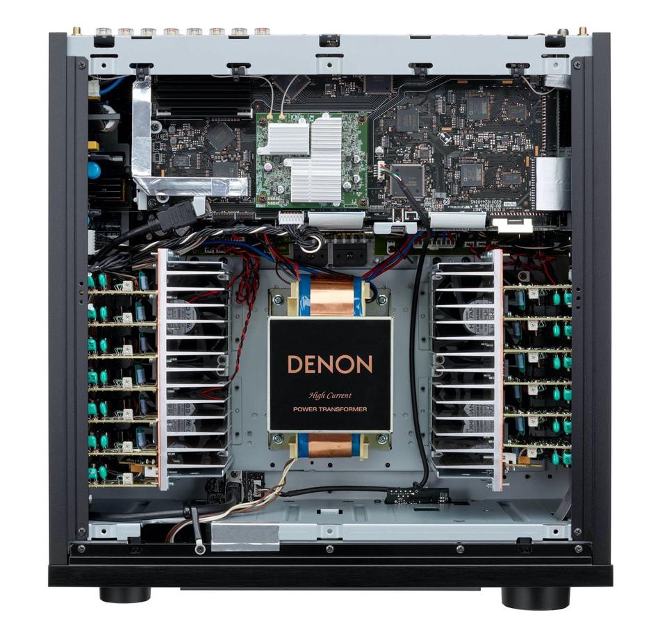 Inside view of Denon AVC-X8500HA 8K 13ch AV Amplifier