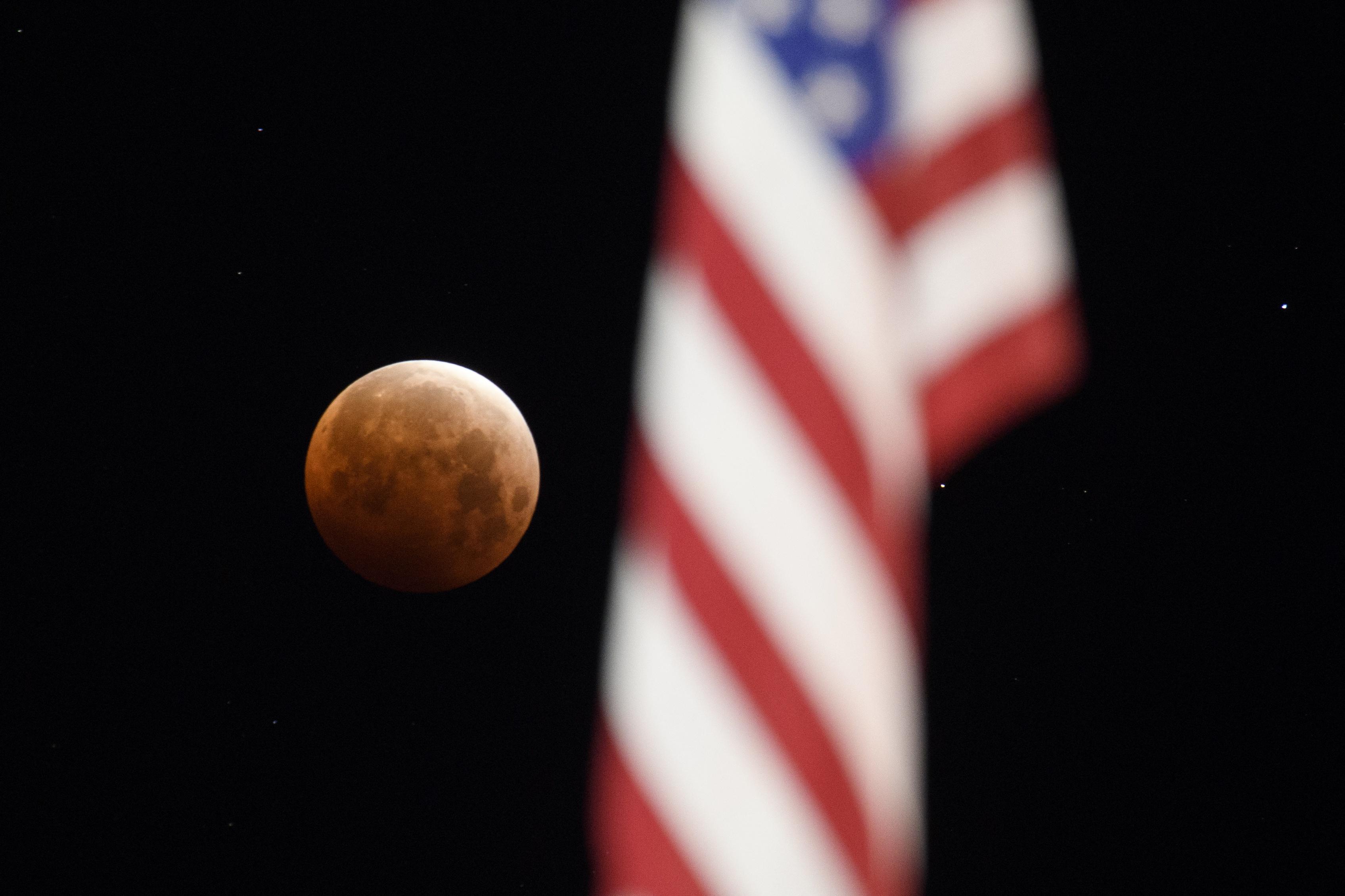 In Photos: Second-Shortest 'Blood Moon' Of The Century Dazzles World And Sets Up 'Ring Of Fire' Eclipse Of The Sun - Vimarsana News