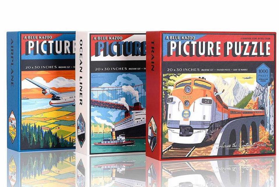 Across the Continent – A Vintage Travel Series from Blue Kazoo