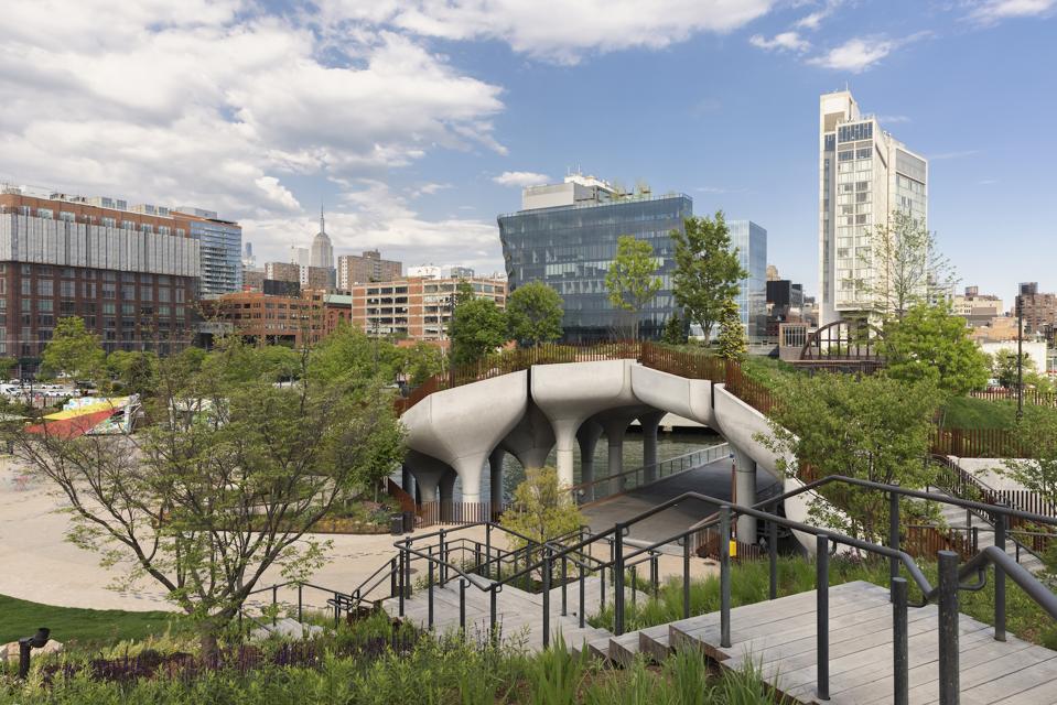 A Park in New York City