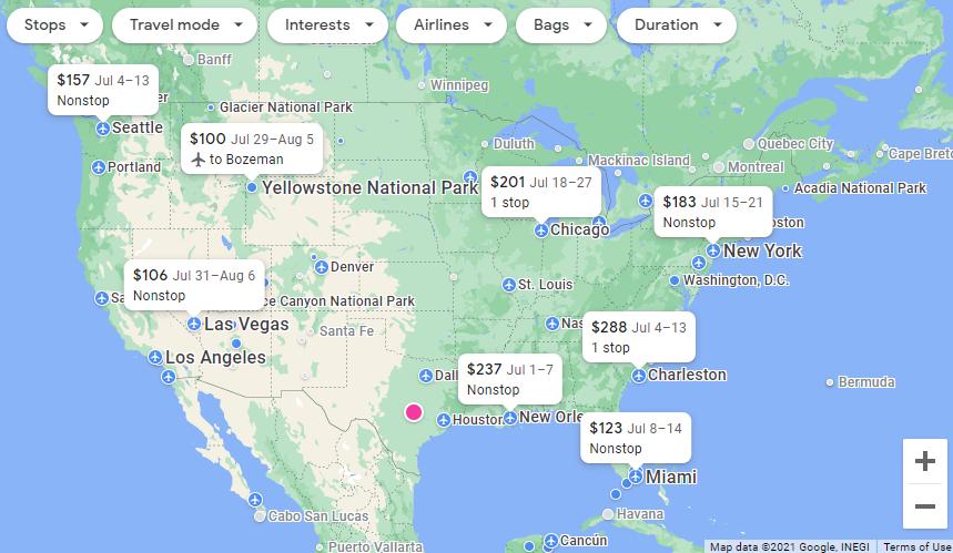 cheap airfare summer 2021