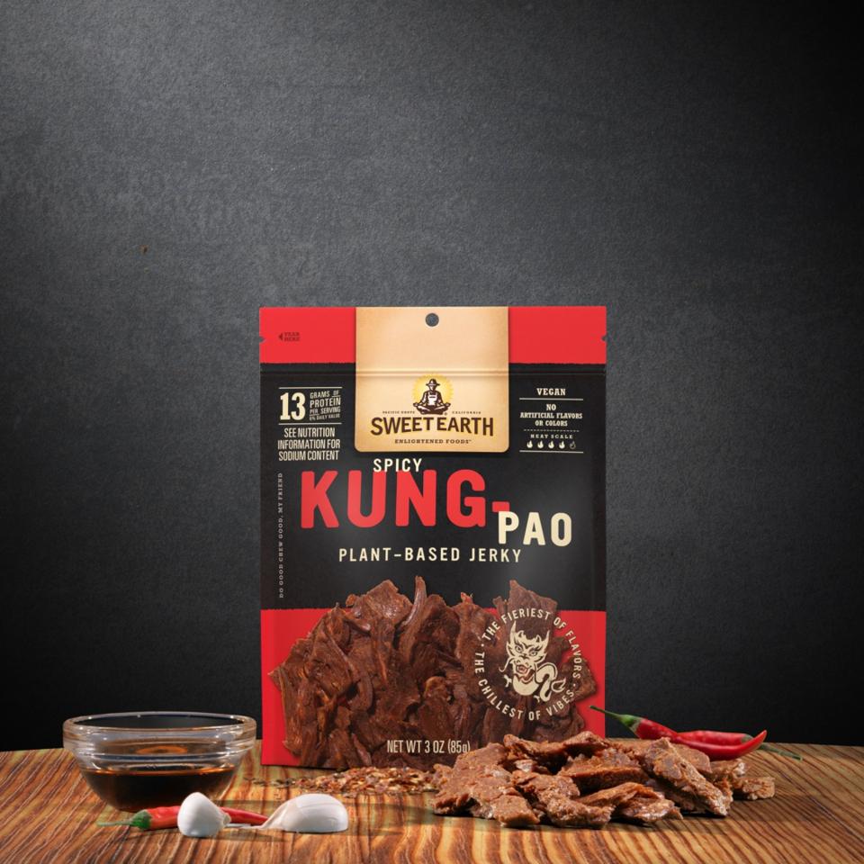 Sweet Earth is entering the snack aisle with plant-based jerky.