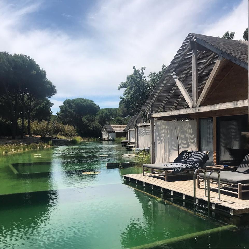 The Bio-Pool Suites at Sublime Comporta hotel in Portugal share a lagoon-like pool.