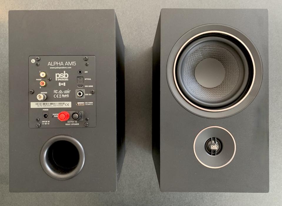 PSB Alpha AM5 Powered Bookshelf Speakers Review
