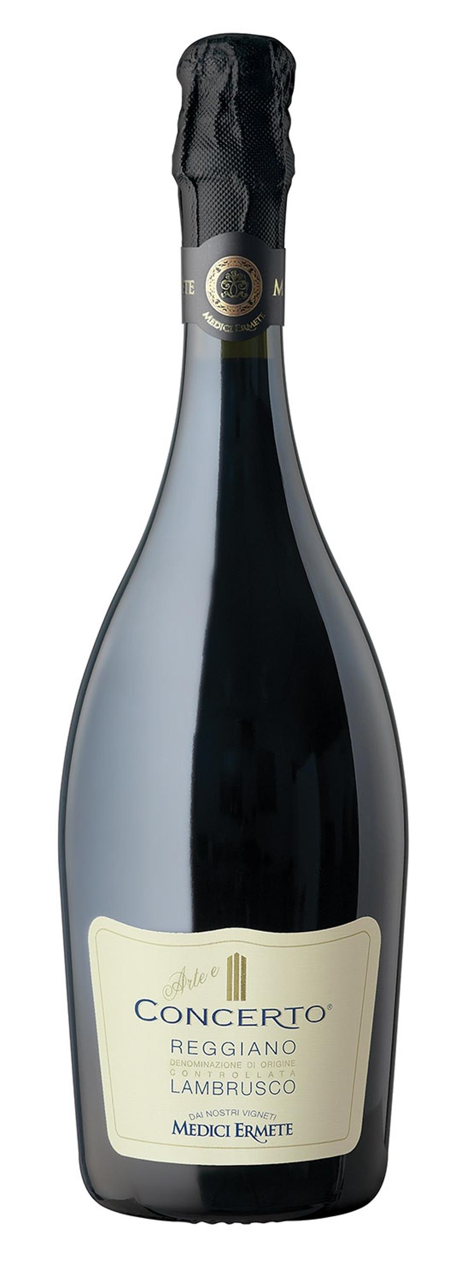 Bottle of Medici Ermete Concerto Reggiano Lambrusco