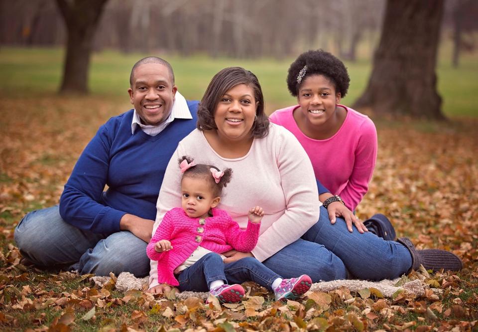 Tanesha Duncan and her family
