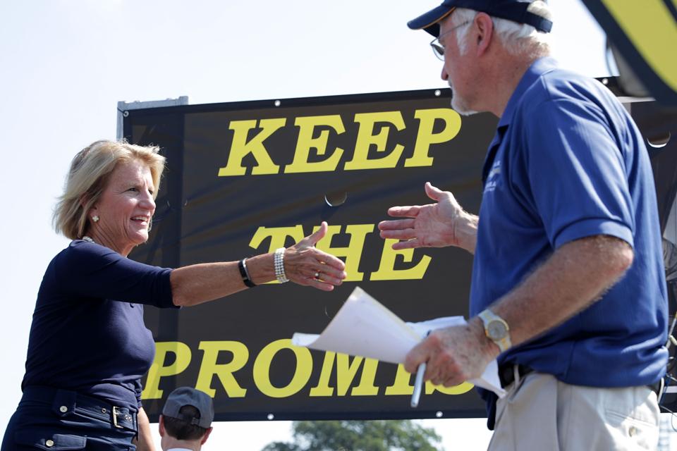 United Mine Workers Holds Rally Urging Congress To Preserve Benefits For Retired Coal Miners