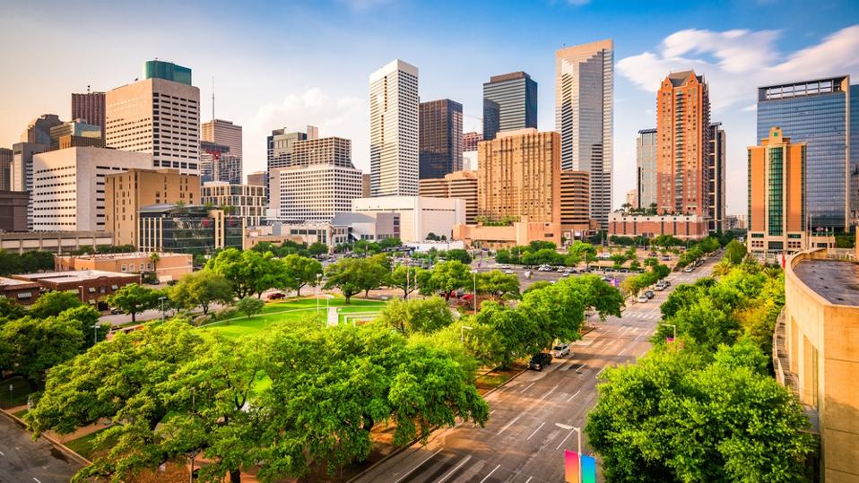 Houston, Texas, USA Skyline