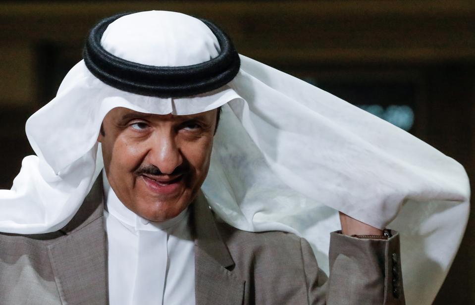 Saudi Arabias Sultan bin Salman bin Abdulaziz Al Saud visits Roscosmos Mission Control Centre