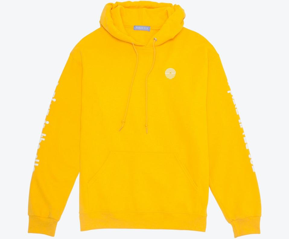 Paradised Sunny Place Hoodie in Gold