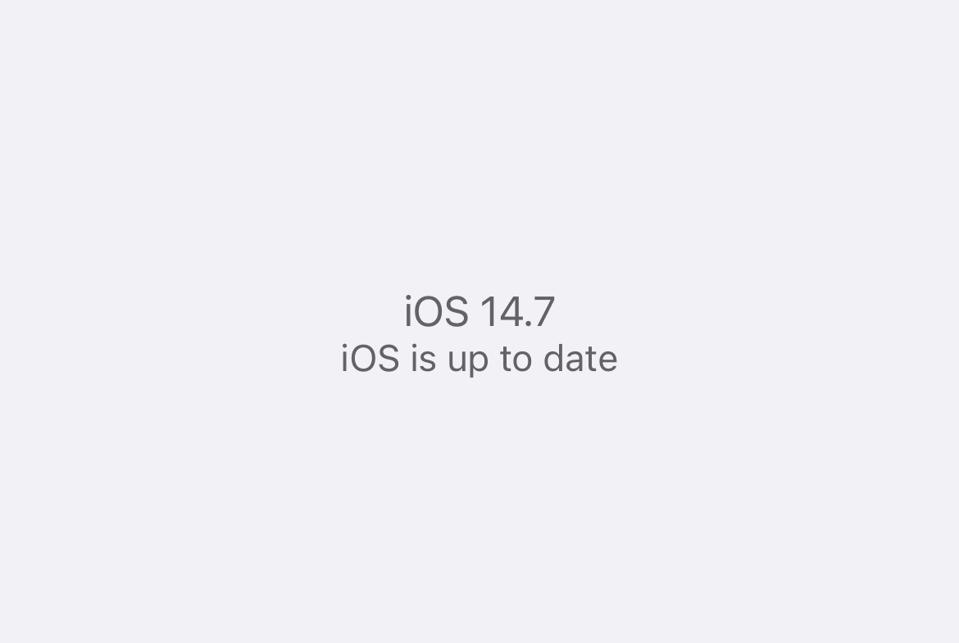 Apple iOS 14.7 is almost here.