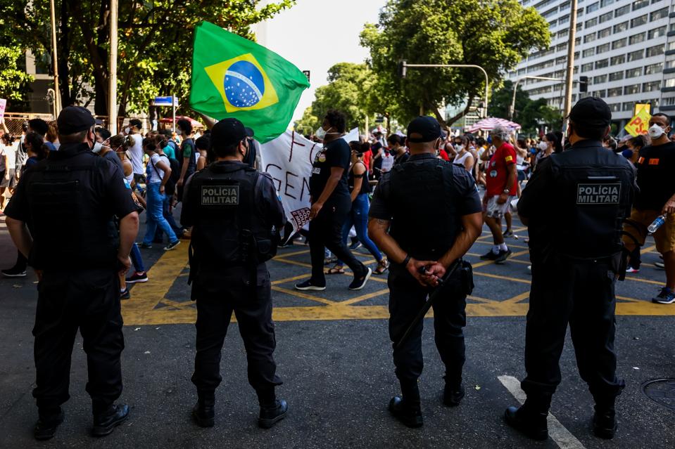 Anti-Bolsonaro Rallies As President Faces Probe For Mismanagement Of Pandemic