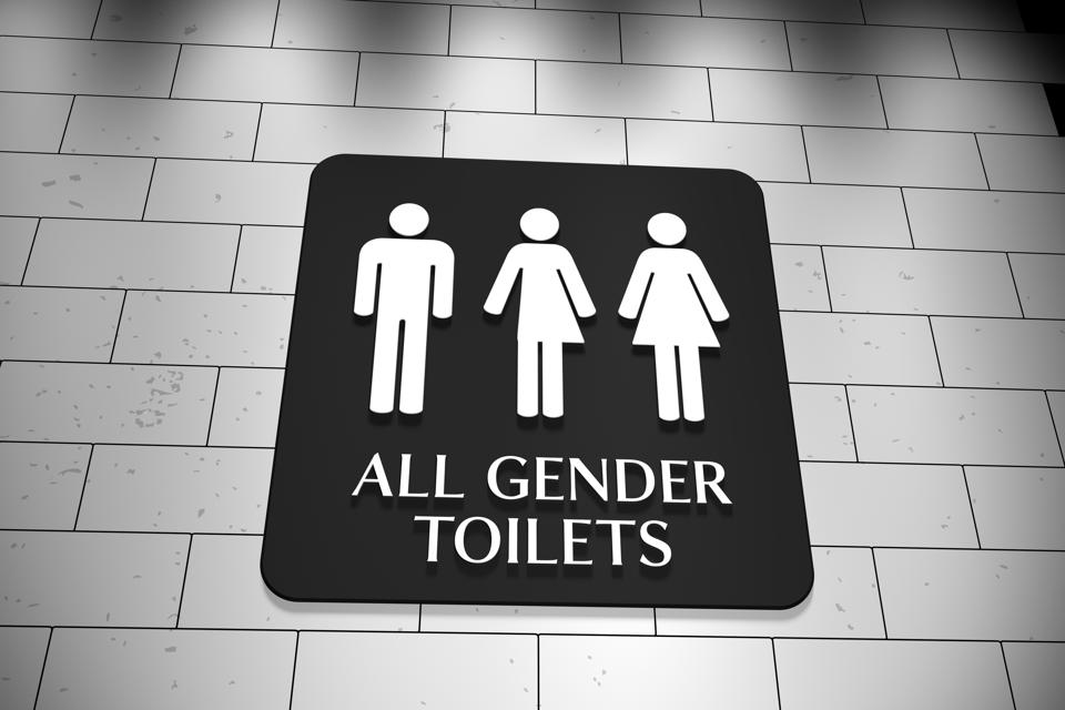 All Gender Toilets sign