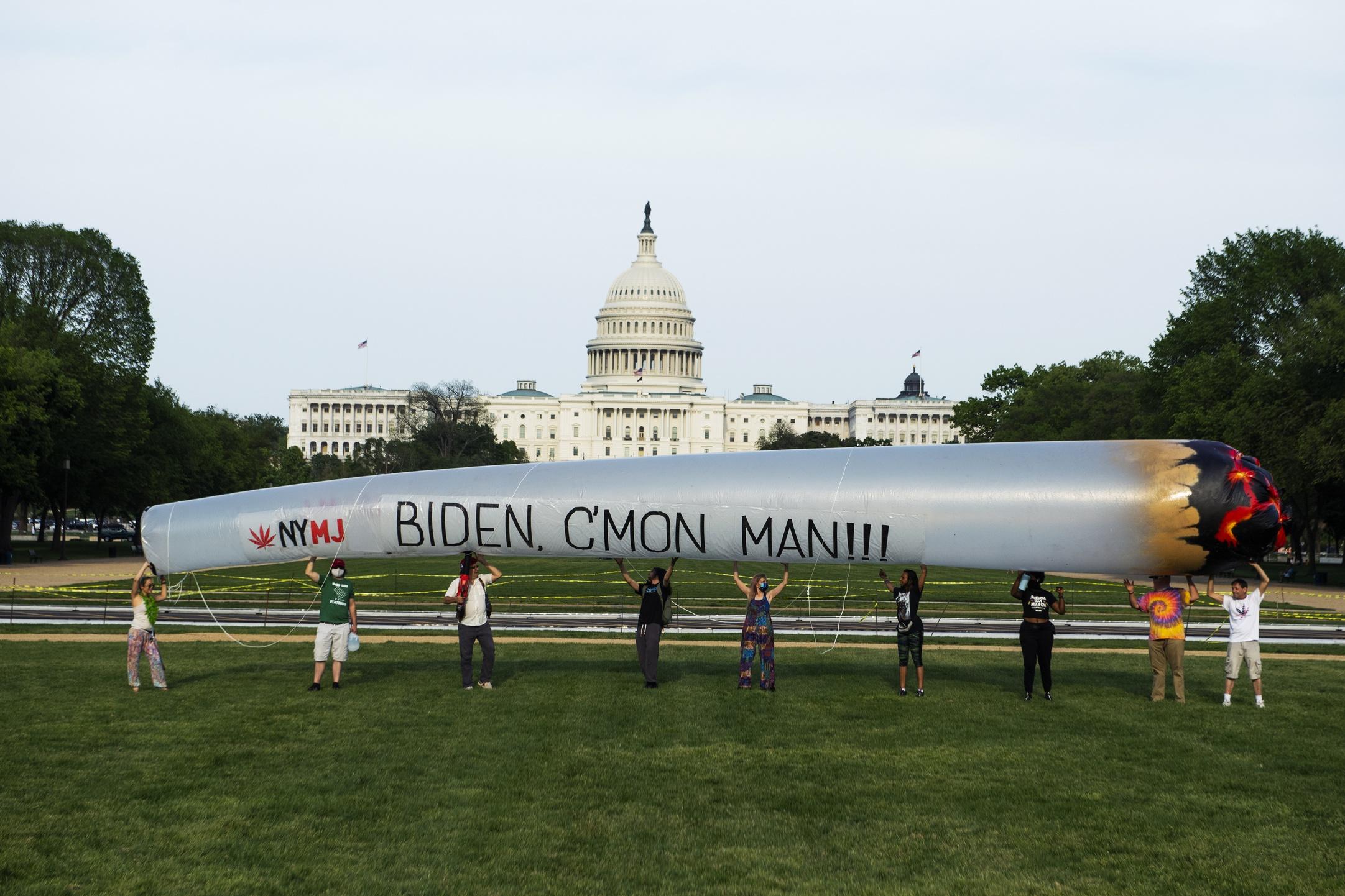 Will Joe Biden Legalize Marijuana If It's Sponsored By Republicans? - Vimarsana News