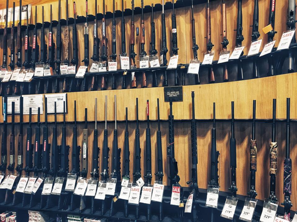 Stand with shotguns for sale in USA